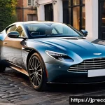 애스턴마틴 DB11과 BMW 8시리즈 비교 - **Prompt for Aston Martin DB11: "Elegance on Display"**
    A luxurious Aston Martin DB11, viewed fr...